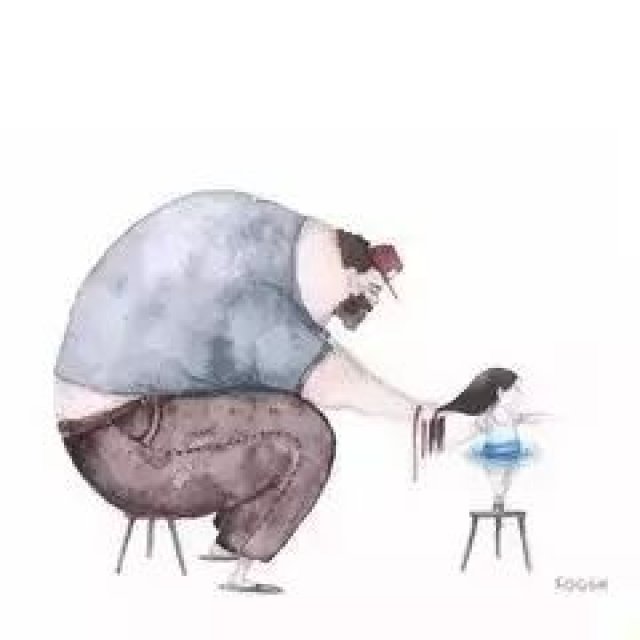 “爸,今天我们做的坏事别让妈知道”