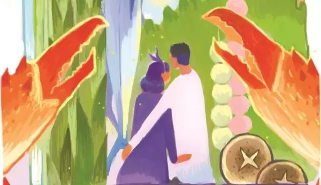 就想要和吃货谈恋爱