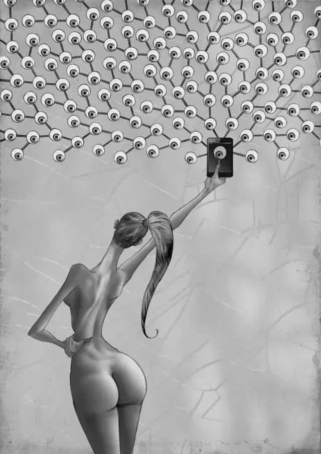 20幅暗黑插画,精准且现实